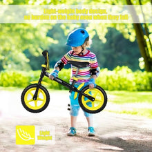 Load image into Gallery viewer, Adjustable Lightweight Kids Balance Bike-Yellow
