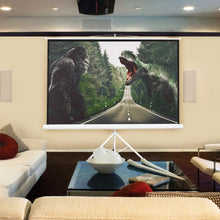 Load image into Gallery viewer, Portable 16:9 Pull-up Matte Tripod Projector