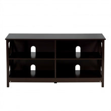 Load image into Gallery viewer, Wooden TV Stand Entertainment Media Center -Brown