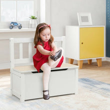 Load image into Gallery viewer, 4 PCS Kids Wood Table Chairs Set -Natural