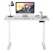 Load image into Gallery viewer, Electric Height Adjustable Standing Desk with Memory Controller-White