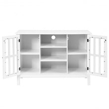 Load image into Gallery viewer, Wood TV Stand Console Cabinet for 45" TV