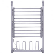 Load image into Gallery viewer, 2-Tier Foldable Multifunctional Aluminum Stand Electric Dryer