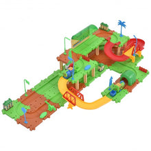 Load image into Gallery viewer, 71 pcs Railway Train Building Blocks Brick Toy