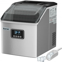 Load image into Gallery viewer, 48 Lbs Stainless Self-Clean Ice Maker with LCD Display