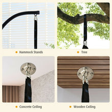 Load image into Gallery viewer, 32" Kids Nest Swing Chair Hanging Hammock Seat for Indoor Outdoor-Green