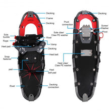 Load image into Gallery viewer, All Terrain Sports Snowshoes w/ Walking Poles & Free Carrying Bag