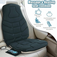 Load image into Gallery viewer, Seat Cushion Massager with Heat and 6 Vibration Motors for Home
