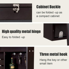 Load image into Gallery viewer, Space Saver Convertible Wall Mounted Desk-Coffee