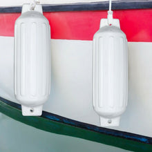 Load image into Gallery viewer, 27" Boat Fenders Hand Inflatable Marine Bumper-White