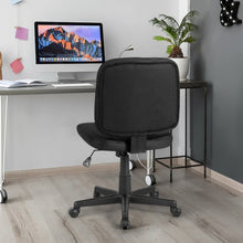 Load image into Gallery viewer, Low-Back Office Chair with Adjustable Height & Lumbar Support