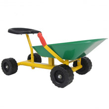 Load image into Gallery viewer, 8" Heavy Duty Kids Ride-on Sand Dumper w/ 4 Wheels-Green
