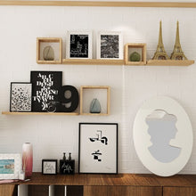 Load image into Gallery viewer, Set of 6 Home Display Floating Wall Mounted Shelves-Natural