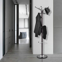 Load image into Gallery viewer, 67" Metal Coat Hat Jacket Stand