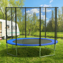 Load image into Gallery viewer, Blue Safety Round Spring Pad Replacement Cover for 12' Trampoline
