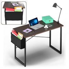 Load image into Gallery viewer, Modern Computer Desk Study Writing Table Home Office with Storage Bag Coffee-M