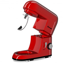 Load image into Gallery viewer, 4.3 Qt 550 W Tilt-Head Stainless Steel Bowl Electric Food Stand Mixer-Red