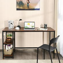 Load image into Gallery viewer, 47"/55" Computer Desk Office Study Table Workstation Home w/Adjustable Shelf -L