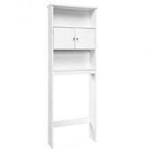 Load image into Gallery viewer, Bathroom Wood Organizer Shelf Storage Rack with Cabinet