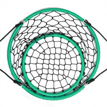 Load image into Gallery viewer, Net Hanging Swing Chair with Adjustable Hanging Ropes-Green