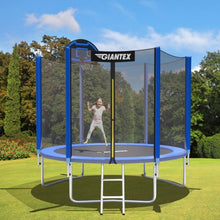 Load image into Gallery viewer, 10FT Round Trampoline with Safety Enclosure Net-10'