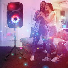 Load image into Gallery viewer, AKUSTIK 15'' 1600W Portable PA Speaker System