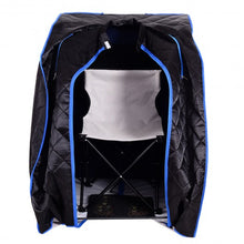 Load image into Gallery viewer, Portable Far Infrared Sauna with Chair-Black