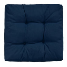 Load image into Gallery viewer, 21" x 21" Patio Chair Seat Cushion Pads for Indoor and Outdoor-Navy