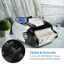 Load image into Gallery viewer, Money Counter Bill Counting Machine with UV/MG/IR/MT Counterfeit Detection
