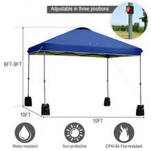 Load image into Gallery viewer, 10'x10' Outdoor Commercial Pop up Canopy Tent-Blue
