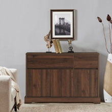 Load image into Gallery viewer, Buffet Sideboard Console Table Cabinet w/2 Storage Drawers