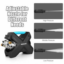 Load image into Gallery viewer, 2000PSI X-Shaped Electric High Pressure Washer Machine-Blue