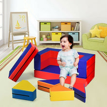 Load image into Gallery viewer, 4-in-1 Crawl Climb Foam Shapes Toddler Kids Playset