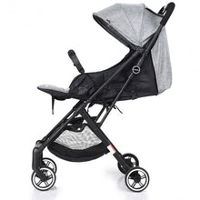 Load image into Gallery viewer, Lightweight Foldable Pushchair Baby Stroller with Foot Cover-Gray