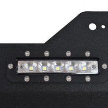 Load image into Gallery viewer, Jeep Wrangler JK Winch Plate Front Bumper w/ LED Lights