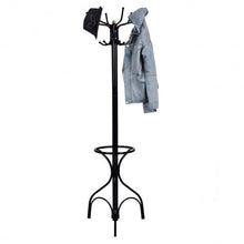Load image into Gallery viewer, Vintage Metal Coat Hat Tree Stand Clothes Hanger