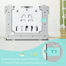 Load image into Gallery viewer, 14-Panel Foldable Baby Activity Centre Playpen