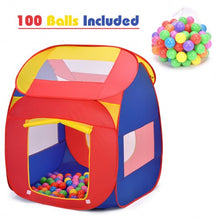 Load image into Gallery viewer, Portable Kid Play House Toy Tent with 100 Balls