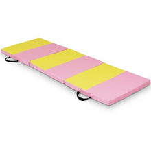 Load image into Gallery viewer, 6' x 2' Folding Fitness Exercise Carry Gymnastics Mat