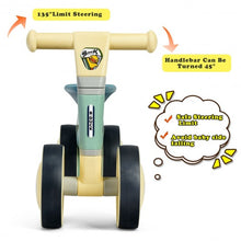 Load image into Gallery viewer, 4 Wheels Toddler Balance Bike No Pedal-Green