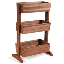 Load image into Gallery viewer, 3-Tier Raised Garden Bed Vertical Freestanding Elevated Planter