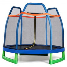 Load image into Gallery viewer, 7FT Kids Trampoline W/ Safety Enclosure Net