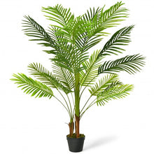 Load image into Gallery viewer, 4.3 Ft Indoor Artificial Phoenix Palm Tree Plant