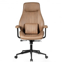 Load image into Gallery viewer, Adjustable Ergonomic High Back Office Chair with Lumbar Support-Brown