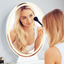 Load image into Gallery viewer, Hollywood Vanity Lighted Makeup Mirror Remote Control 4 Color Dimming-White