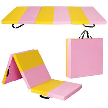 Load image into Gallery viewer, 6' x 2' x 2.5" 3-Fold Gymnastics Tumbling Fitness Mat