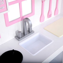 Load image into Gallery viewer, Wood Toy Kitchen Kids Cooking Pretend Play Set