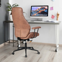 Load image into Gallery viewer, Adjustable Ergonomic High Back Office Chair with Lumbar Support-Deep Brown