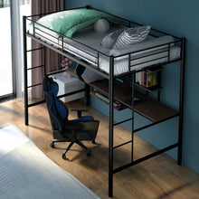 Load image into Gallery viewer, Loft Bunk Space Saving Bunk Bed
