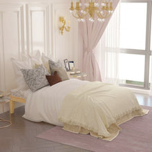 Load image into Gallery viewer, 14" Full Size Wood Platform Bed Frame with Wood Slat Support-Natural